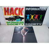 Lp Information Society Hack Peace And Love- Lote Discos
