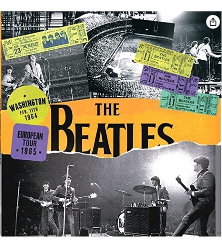 Lp Vinil - The Beatles - Live In Washington 1964 & Tour 1965