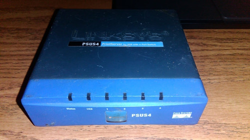 Cisco-linksys Psus4 Servidor De Impresión Para Usb  4 Ports