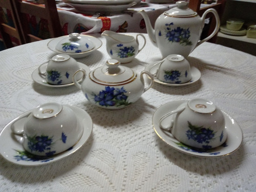 Aparelho De Chá Em Porcelana Japonesa Antiga