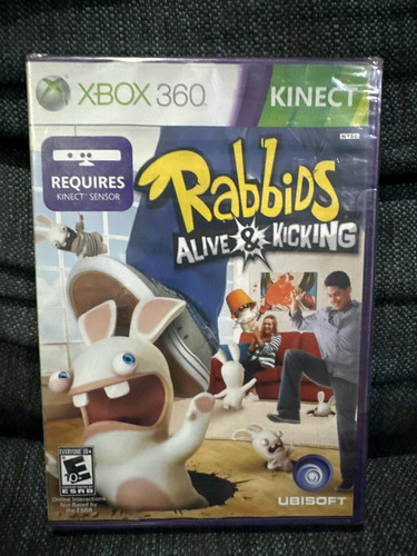 Rabbids Alive & Kicking Xbox 360 Kinect Sellado