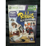 Rabbids Alive & Kicking Xbox 360 Kinect Sellado