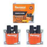 Kit 2 Bobina De Competición Ferrazzi Fiat Palio Siena 1.6 8v