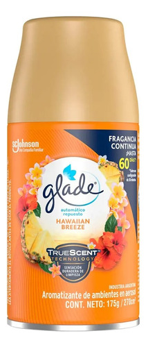 Glade Rep Automático Lavanda Vainilla  Flores Marinas 270ml