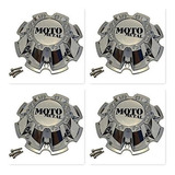 Moto Metal Pack De 4 Tapas M-793 M793chrome