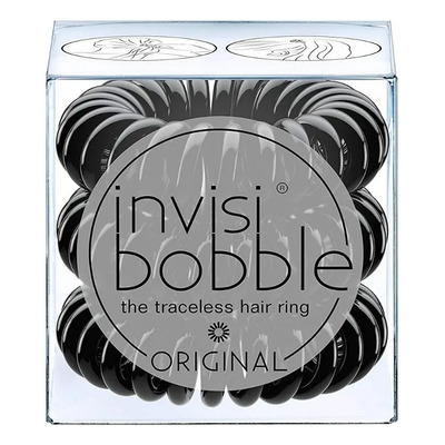 Invisibobble Pack 3 Ligas Cabello Espiral Negro Antienredo | Meses sin interés