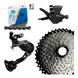 Kit 4 Piezas Para Bicicleta Mtb 9 Velocidades 