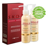 Shock3 Óleo De Argan Nutra Hair 120ml Shampoo E Regenerador