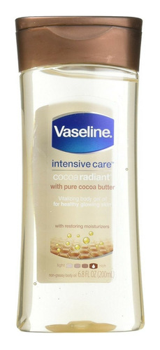 Vaseline Gel De Cuidado Intensivo De Cacao Aceite Radiante .