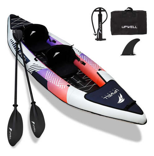 Kayak Inflable Upwell De 136 Para 2 Personas, Accesorios In