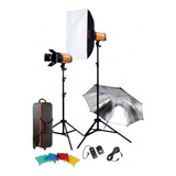 Kit Godox De Estudio 300sdi-e - Trípodes, Paraguas, Radio