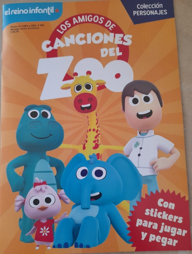 Revista La Granja De Zenón- Colección Personajes Con Sticker