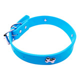 Collar Silicona Perro Huesito 30x1 Cm Varios Colores