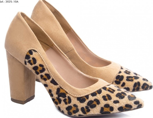 Sapato Scarpin 2025-10 A, Animal Print Torricella 