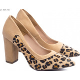 Sapato Scarpin 2025-10 A, Animal Print Torricella 