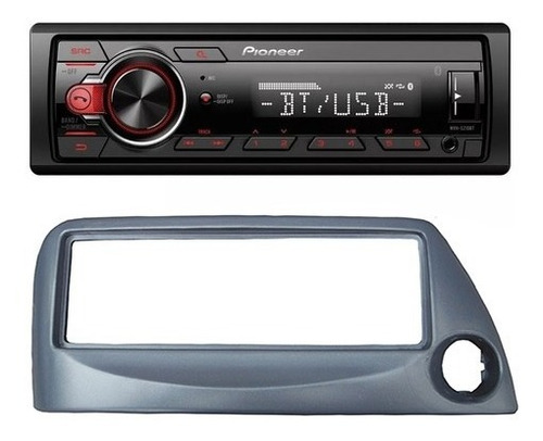 Combo Stereo Pioneer Usb Bluetooth + Adaptador Ford Ka