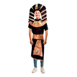 Disfraz Hombre Faraón Egipcio Disfraz Inspirado Halloween Accesorio Dia De Muertos Personaje Terror Fiesta Noviembre