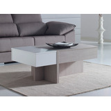 Mesa Ratona De Centro Moderna Living Fabrica Mr-205