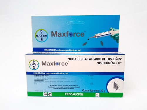 Mata Cucarachas Maxforce Gel Bayer 30 Gr 3 Piezas