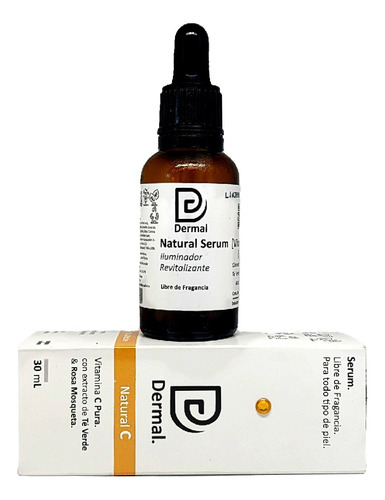 Dermal Serum Facial Vitamina C Con Caja Plantable! 