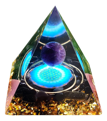Generador De Energía Orgónica De Cristal Piramidal De Orgoni