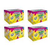 Kit 4 Fabrica De Slime Kimeleka Crunch Arco Iris Acrilex