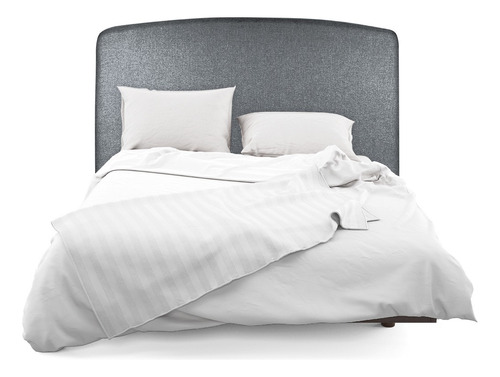 Cabecera King Size Hawai Moderna Estilo Minimalista, Atlas Color Gris