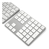 Teclado Numérico Inalámbrico De Aluminio 34 Bt Tecla