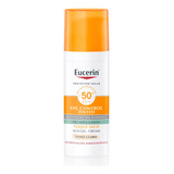 Euc Solar Spf 50 + Gel Crema Toque Seco Tono Claro X 50 Ml