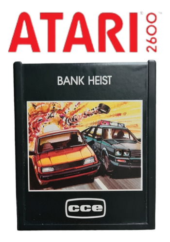 Jogo, Cartucho Bank Heist - Atari Original Cce 1983