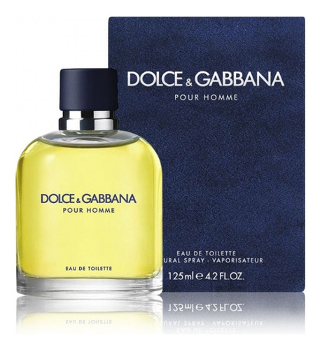 Perfume Dolce&gabbana Pour Homme Masculin Edt 125ml Original