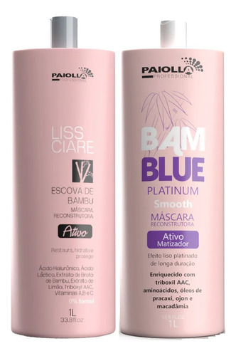 Bamblue Paiolla 1 Litro + Paiolla Selagem Bambu (2x1)