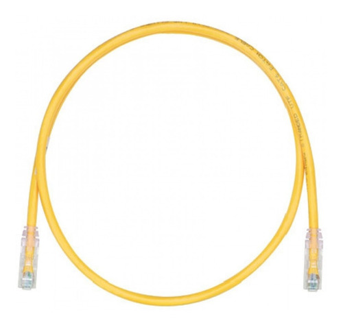 Panduit Ethernet Cable Parcheo Cat6 7ft Amarillo Utpsp7yly