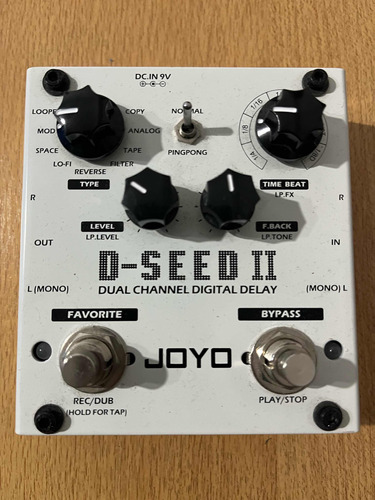 Delay Joyo D Seed Ii Digital Delay Pedal Guitarra