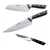 Cuchillo Boker Forjado Linea Chef Bo900 3 Piezas Profesional