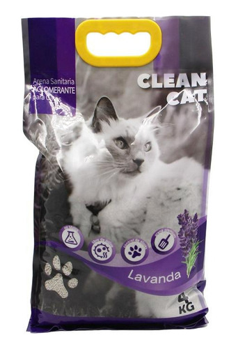 Arena Aglutinante Clean Cat 24 Kg