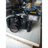 Câmera Fotográfica Analógica Canon  Motor Drive 50mm C Flash