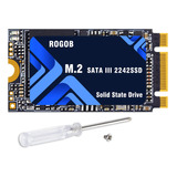 Rogob 256 Gb M.2 Sata Ssd 2242 Ngff B&m Key Unidad Interna D