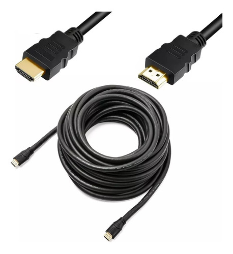 Cabo Hdmi Premium Gold 20 Metros Hd Tv Pc 20m Xbox Projetor