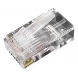 Conector Rj45 Cat5e Utp Unifilar 100 Clickbox