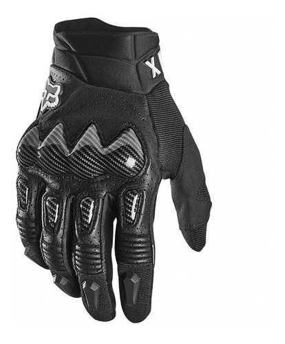 Guantes Fox Bomber Lt Negro Moto Downhill Cross Mtb Enduro 