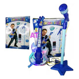 Guitarra Musical Y Micrófono Karaoke Playset