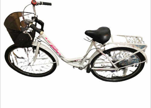 Bicicleta Rodado 26 Dama Blanca Impecable