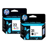 Pack Hp 21 Negro + Hp 22 Color Original F2180 F2280 Con Iva