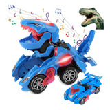 Sunnhan Transforming Toys, 2 En 1 Dinosaurio Transformador L