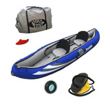 Kayak Doble Canoa Inflable Simil Colorado Frontier Inflador