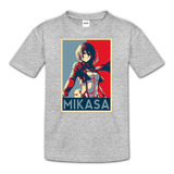 Remera Mikasa Ackerman - Otaku Anime Unisex Manga Aesthetic