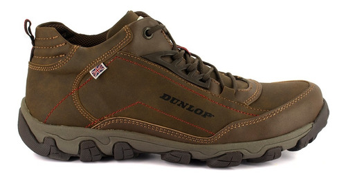 Botin Senderismo Outdoors Dunlop 010204 Café