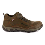 Botin Senderismo Outdoors Dunlop 010204 Café