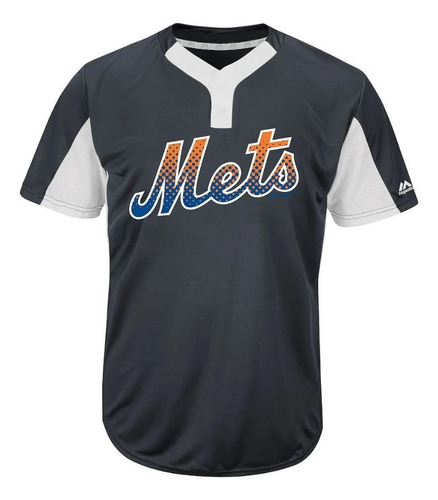 Playera/jersey Mlb Majestic Original Mets New York Mlb